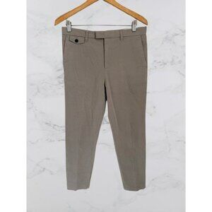 Ted Baker London Slim Fit Khaki Chino Pants 30R Cotton Blend Mens Casual Wear